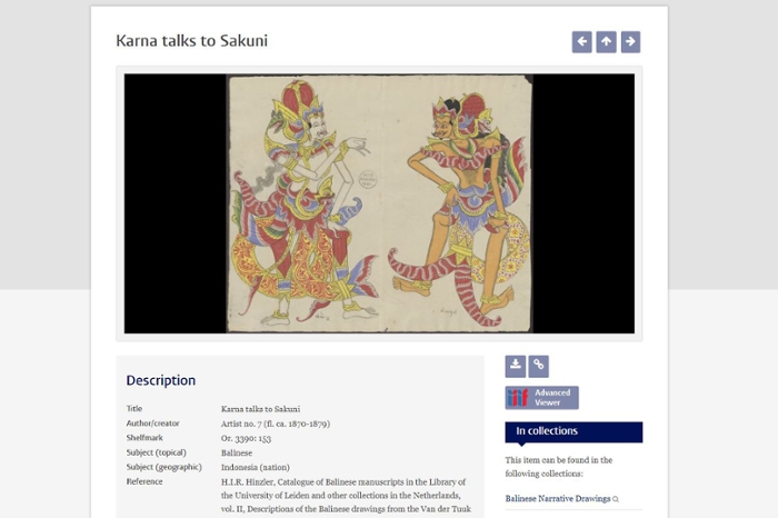 Leiden University Library Digital Collections
